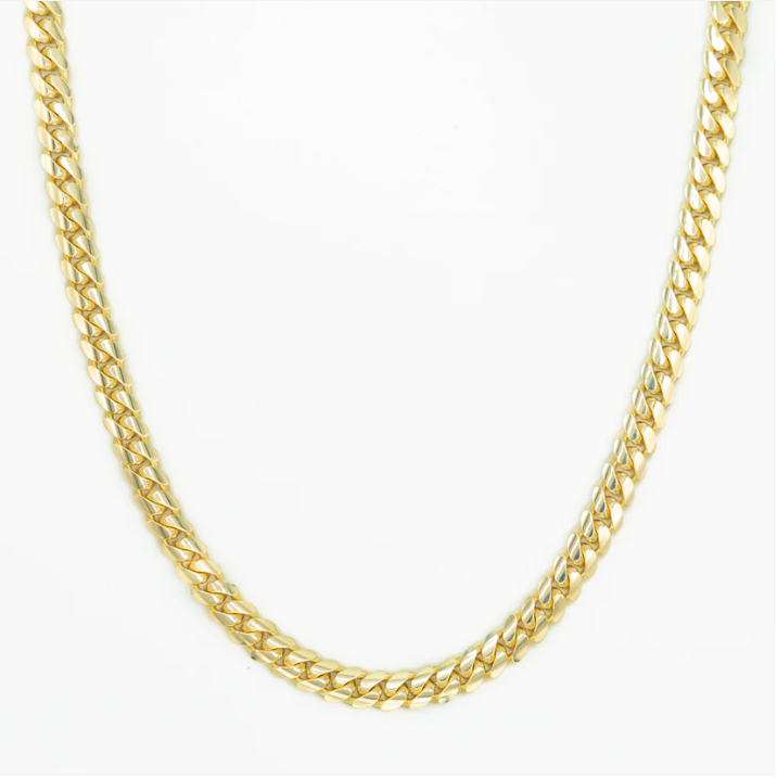 Gold Cuban Chain Link 11 mm