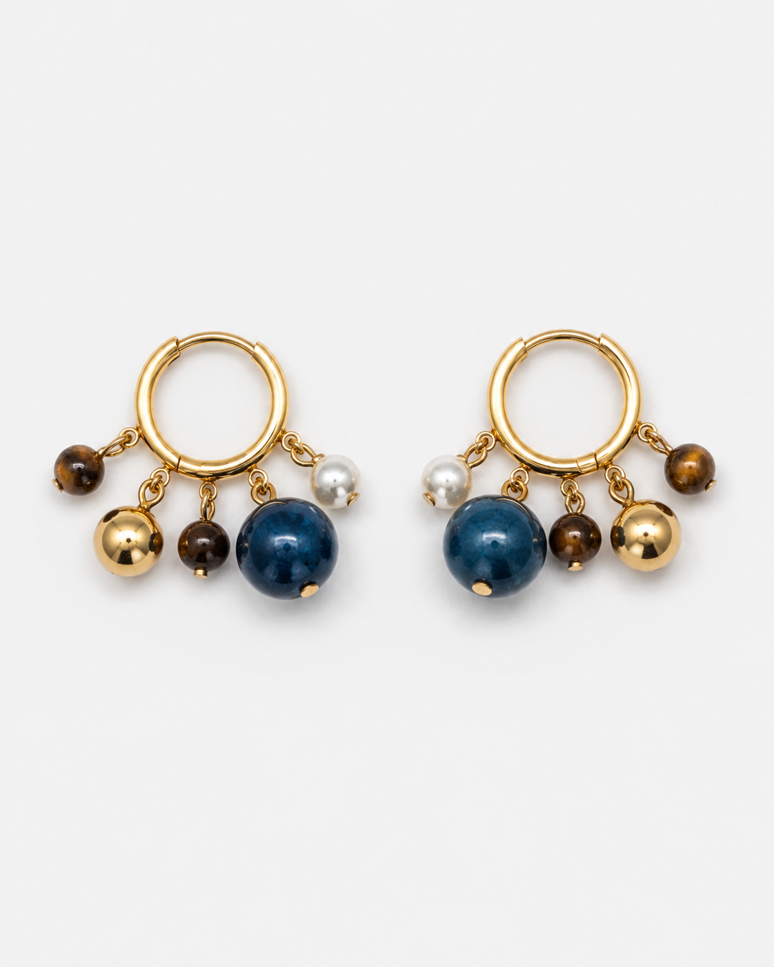 Sienna Charm Hoops