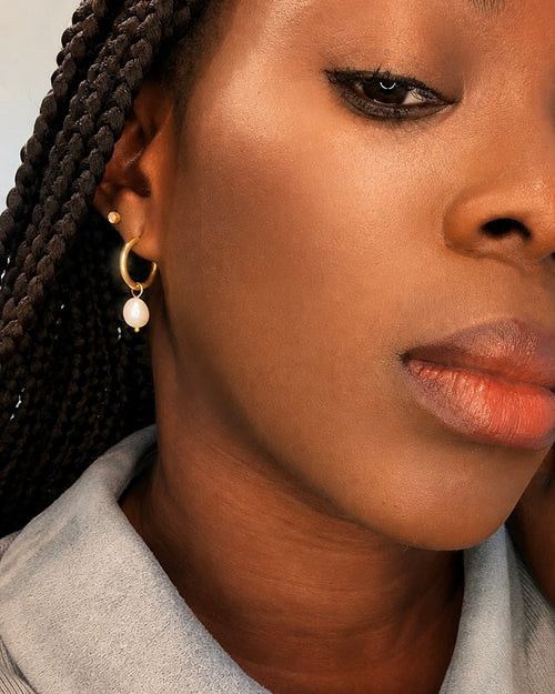 Amélie Pearl Hoops