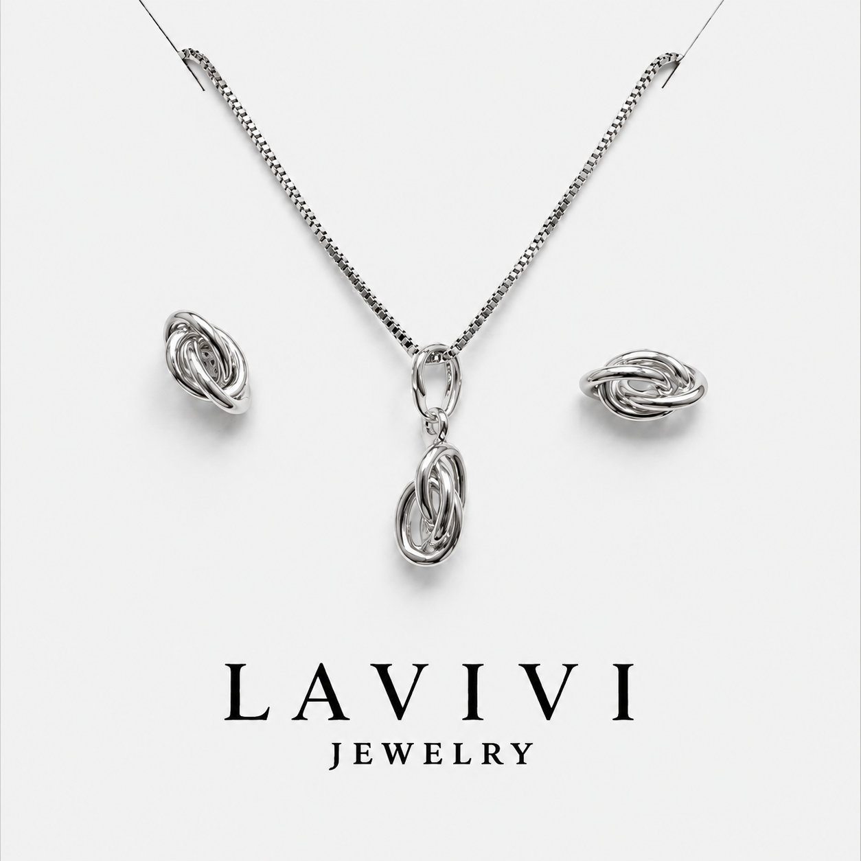 Silver Knot Set