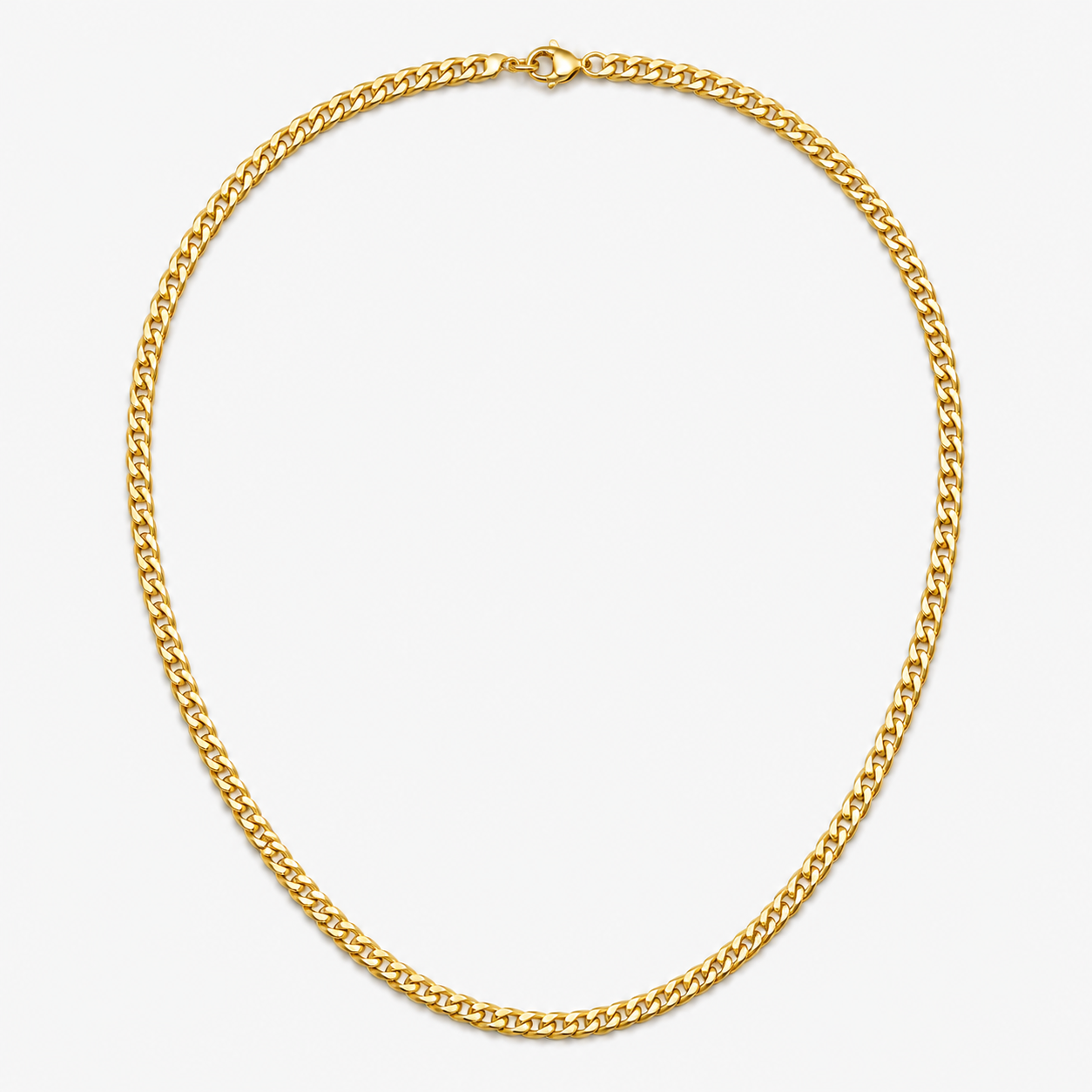 Gold Cuban Link Chain 5 mm
