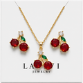 Cherry Jewelry Set