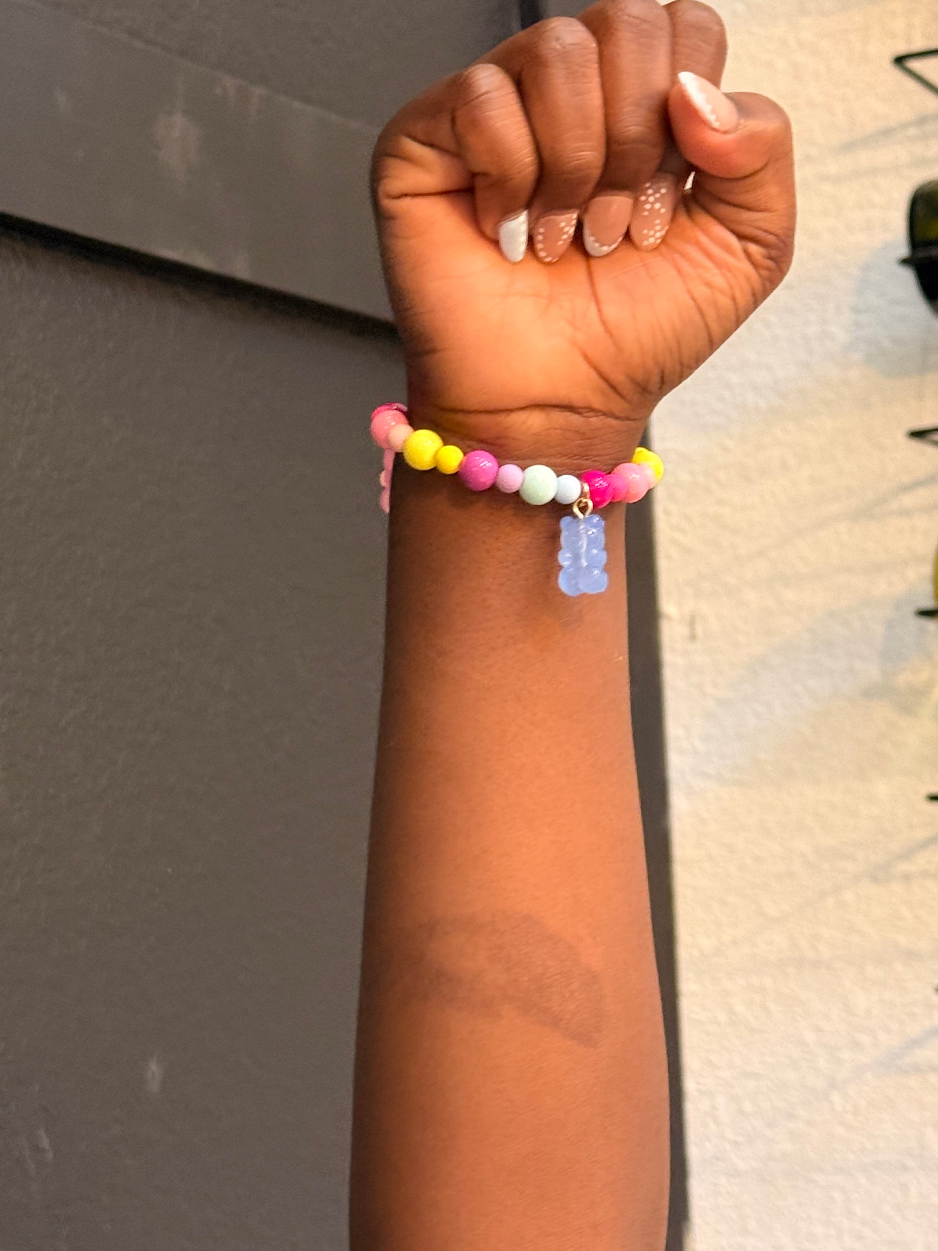 Colorful Gummy bear bracelet