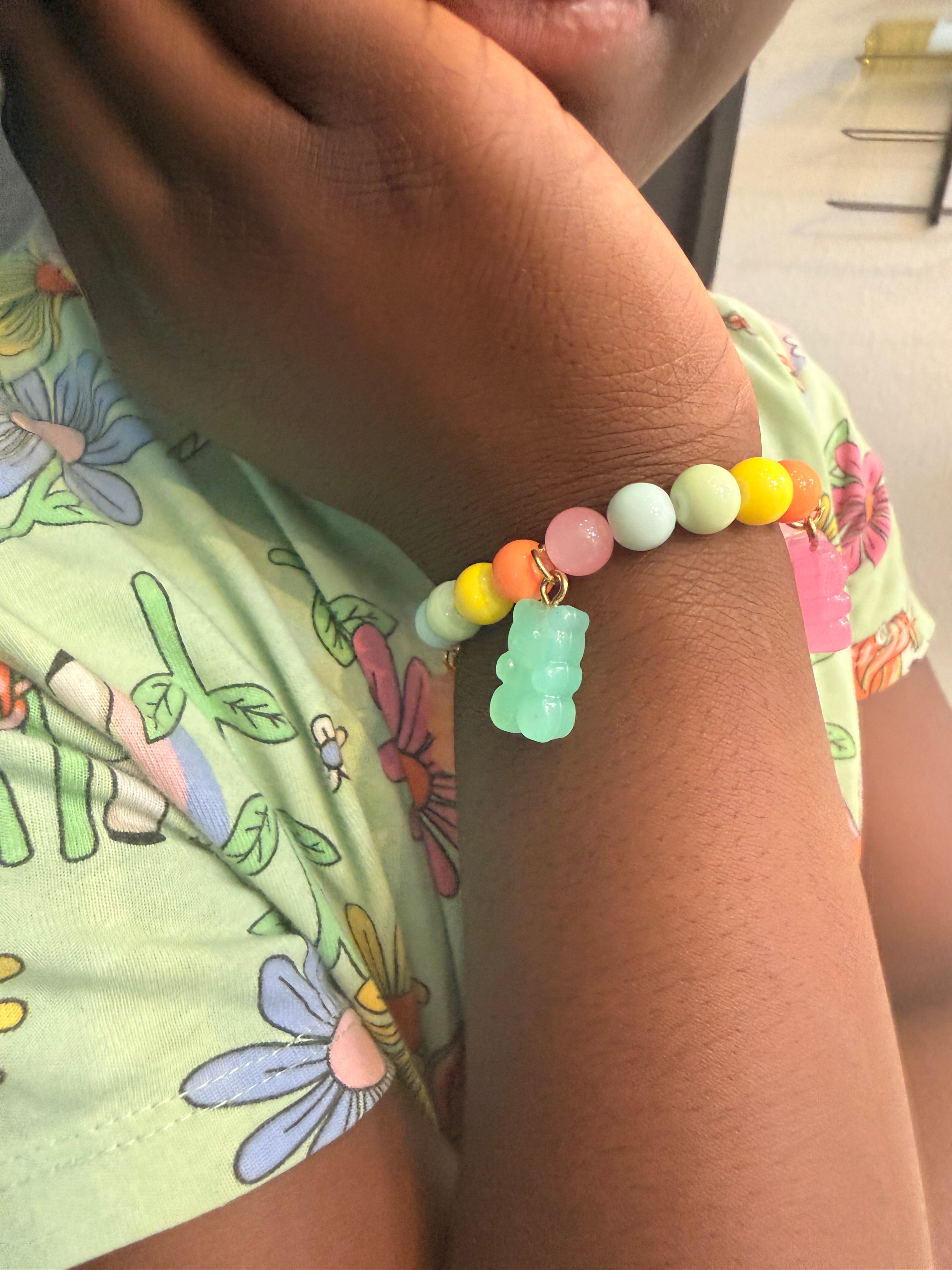 Colorful Gummy bear bracelet