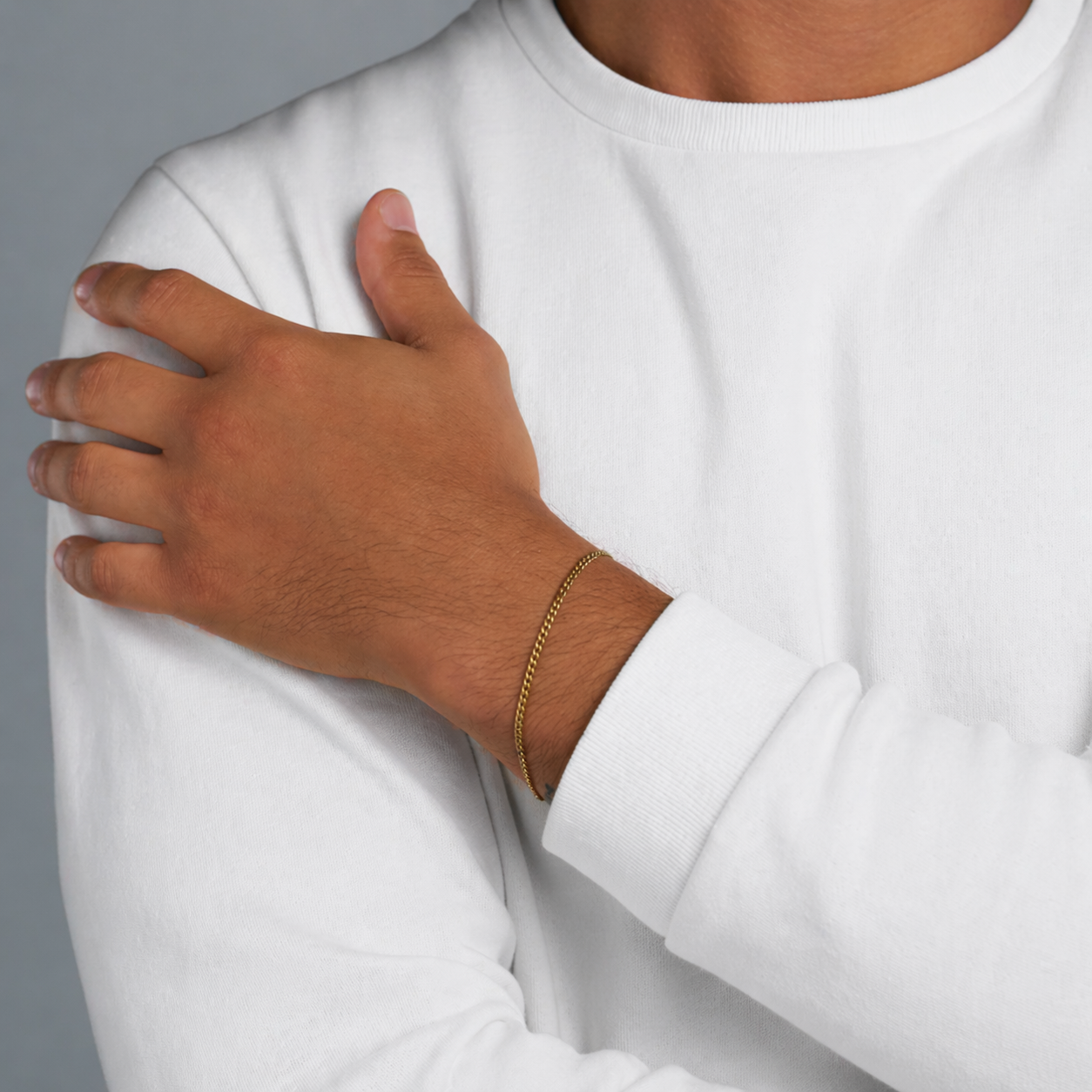 Micro Cuban Link Bracelet