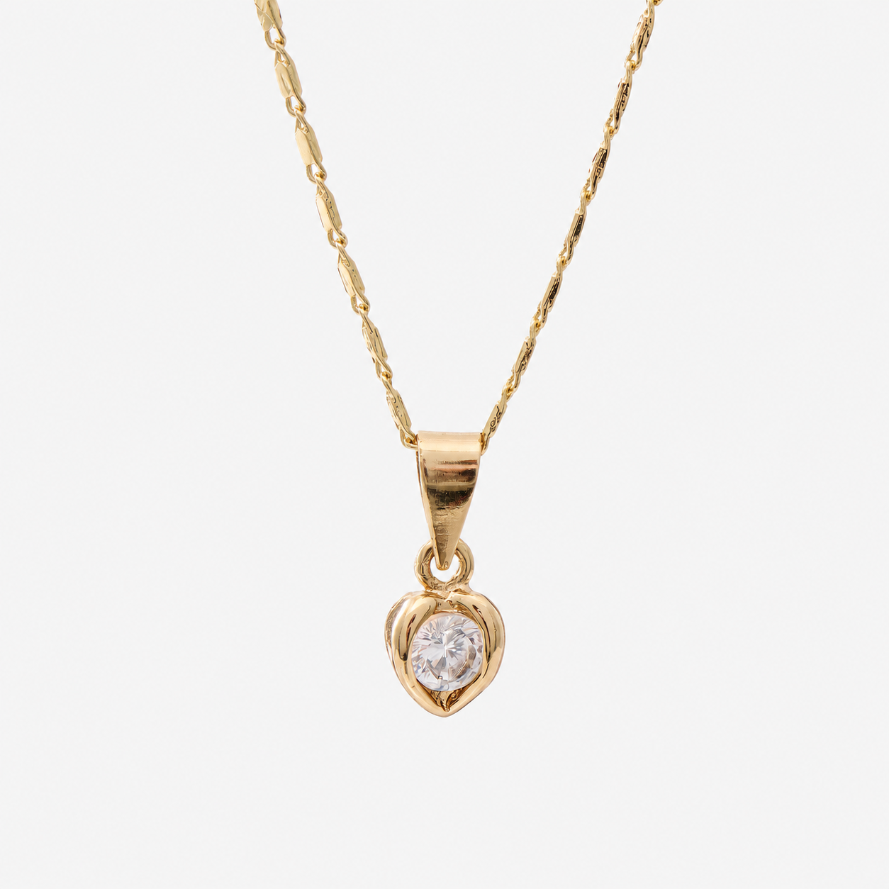 Crystal Heart Necklace