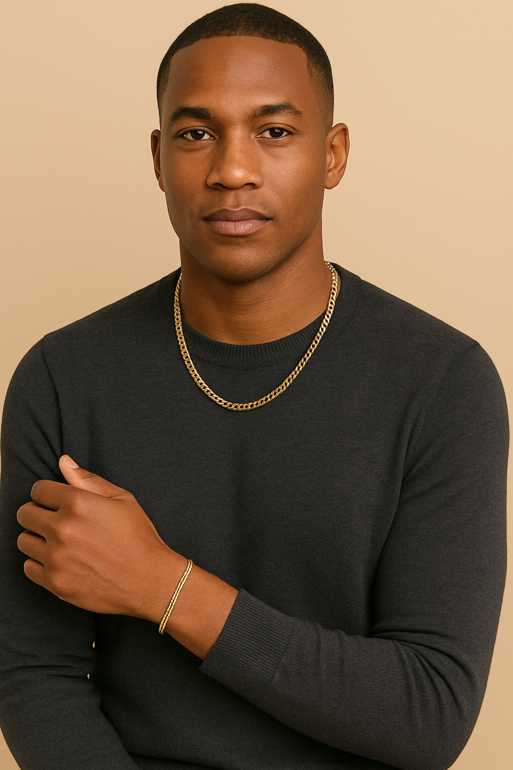 Gold Cuban Link Chain 5 mm