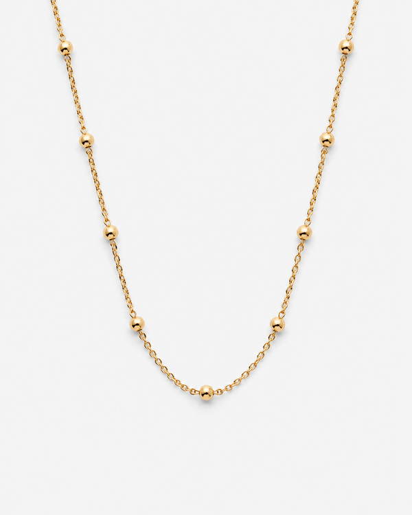 Ama Gold Beaded Necklace