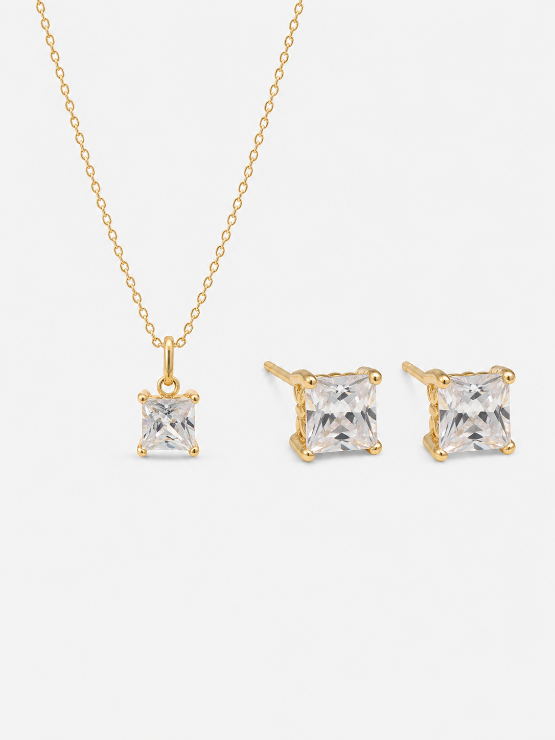 Golden Ice Crystal Set
