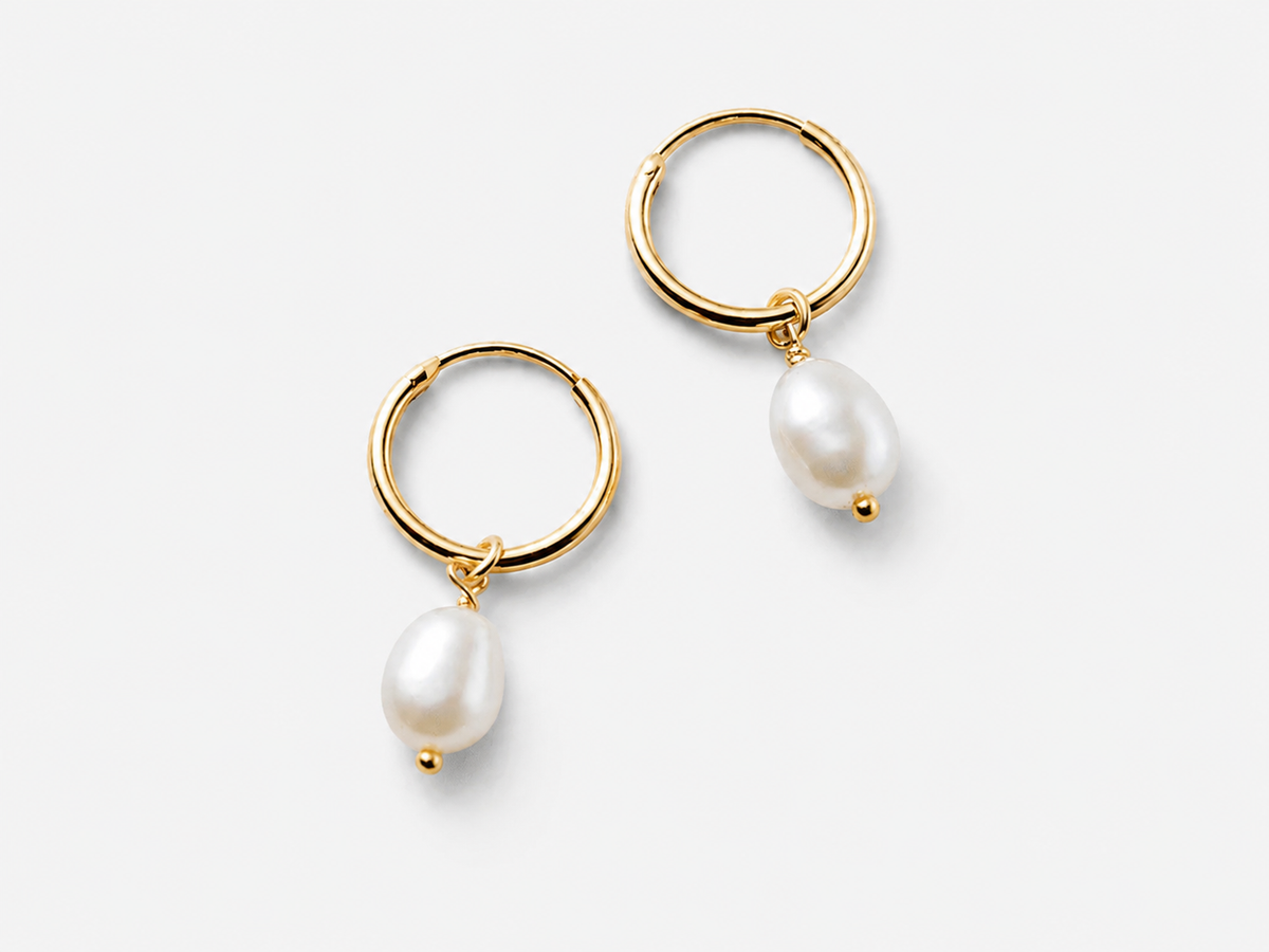 Amélie Pearl Hoops