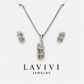 Silver Bamboo Set