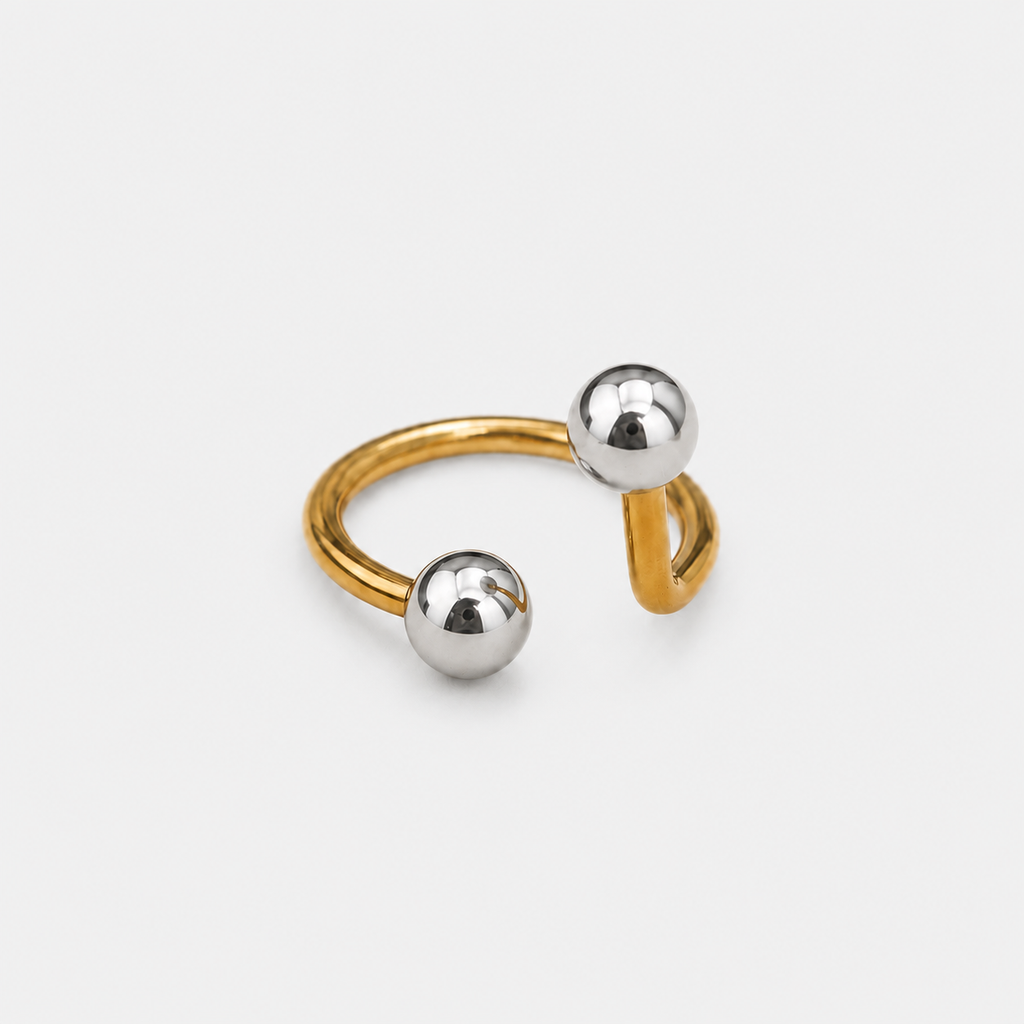 Duo Orbit Ring