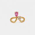 Double Spark Ring