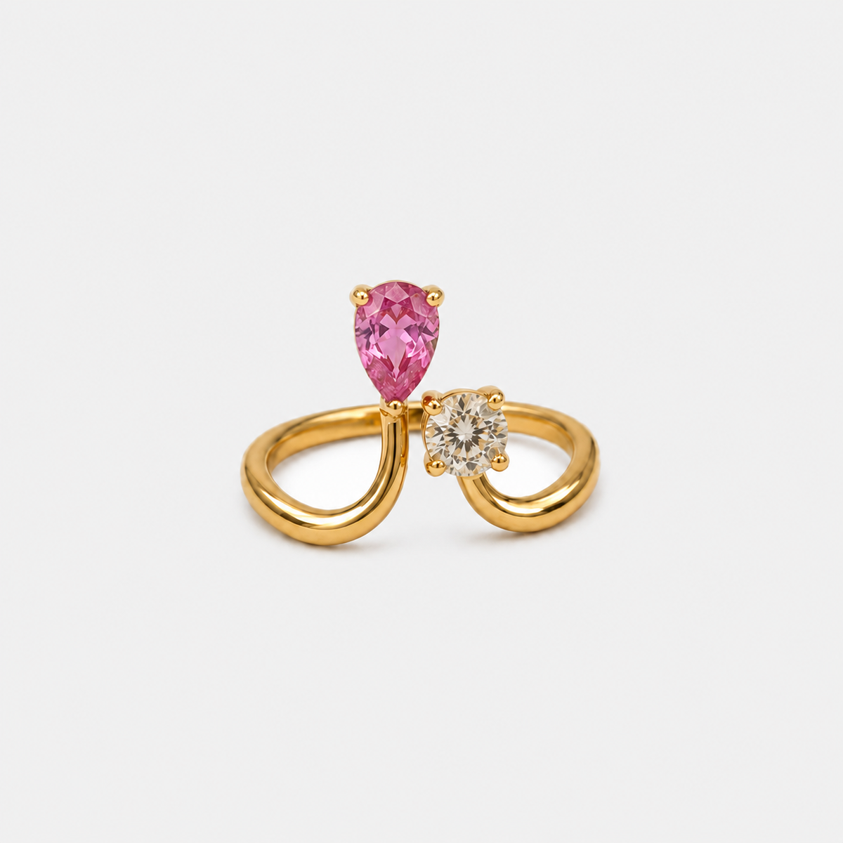 Double Spark Ring