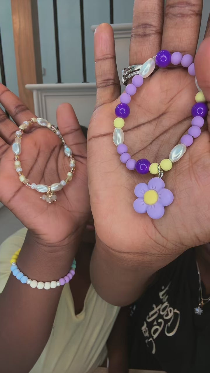 Little pearl blossom bracelet
