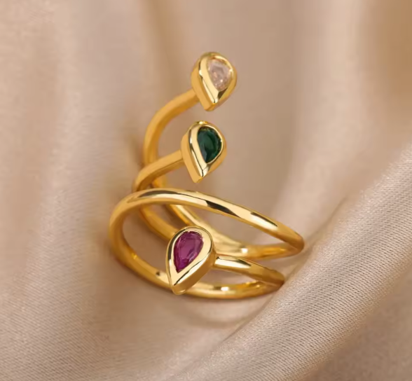 Water Drop Ring