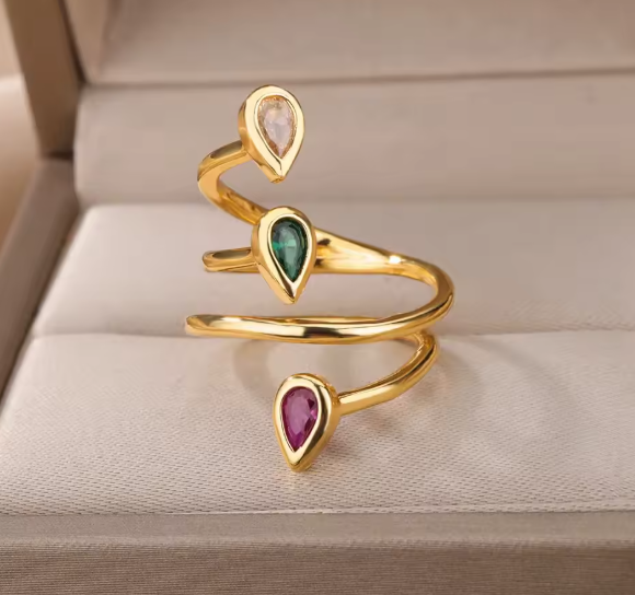 Water Drop Ring