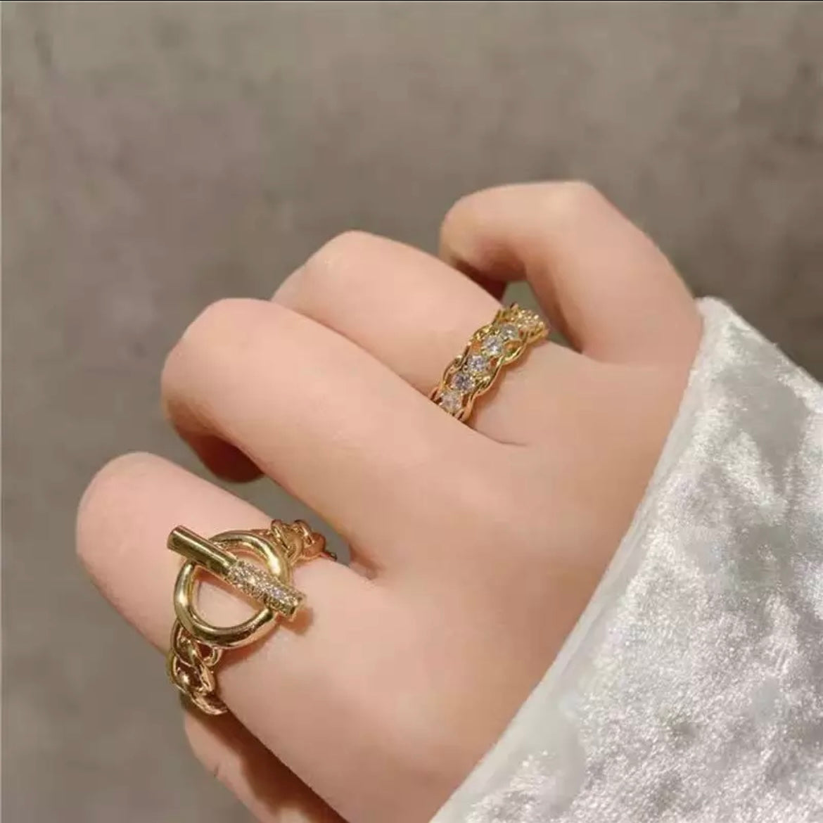 Chain Gold Ring